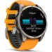 Смарт-часы Garmin fenix 8 47mm, AMOLED, Saph, Ti/Bare/Grpht, SparkOrg/GrphtBd, (010-02904-11)