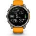 Смарт-часы Garmin fenix 8 47mm, AMOLED, Saph, Ti/Bare/Grpht, SparkOrg/GrphtBd, (010-02904-11)