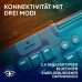 Клавиатура Logitech G915 X Lightspeed Switch-Tactile Wireless/Bluetooth/USB UA White (920-012690)