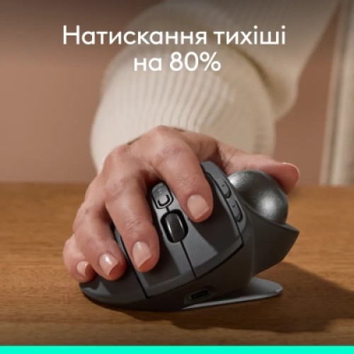 Мышка Logitech MX Ergo S Bluetooth Graphite (910-007260)