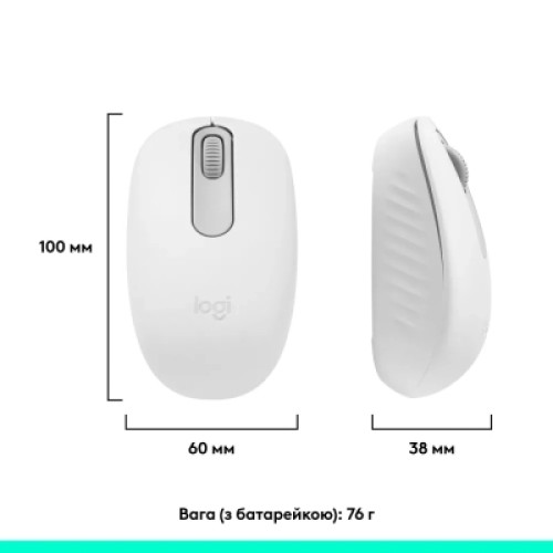 Мышка Logitech M196 Bluetooth Off-White (910-007460)