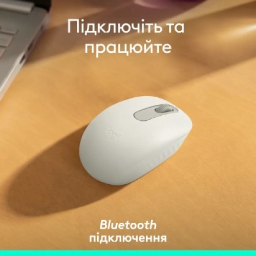 Мышка Logitech M196 Bluetooth Off-White (910-007460)