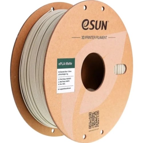 Пластик для 3D-принтера eSUN ePLA-Matte 1кг, 1.75мм, light khaki (ePLA-Matte-P175LK1)
