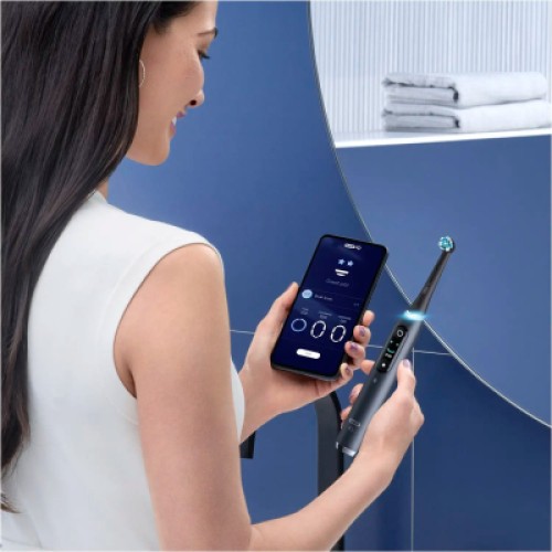 Электрическая зубная щетка Oral-B IOM9.1B2.2AD Black Onyx