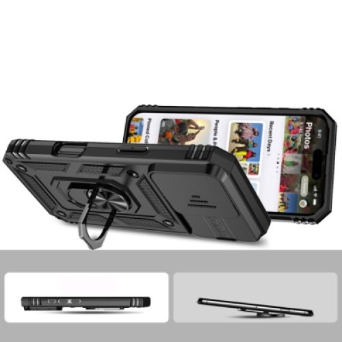 Чехол для мобильного телефона BeCover Military Apple iPhone 16 Pro Black (712155)