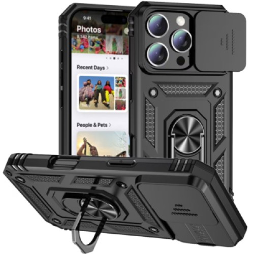 Чехол для мобильного телефона BeCover Military Apple iPhone 16 Pro Black (712155)