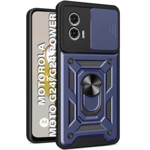 Чехол для мобильного телефона BeCover Military Motorola Moto G24/G24 Power Blue (710723)