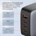 Зарядное устройство ColorWay Power Delivery GaN (USB-A + 3USB TYPE-C) (100W) (CW-CHS047PD-BK)