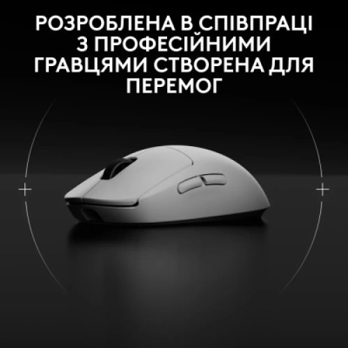 Мышка Logitech G Pro 2 Lightspeed Wireless White (910-007302)