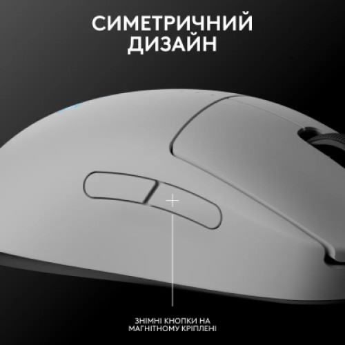 Мышка Logitech G Pro 2 Lightspeed Wireless White (910-007302)