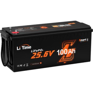 Батарея LiFePo4 Litime 24V-100Ah Bluetooth, 2560Wh (Litime-24V100Ah-BT)