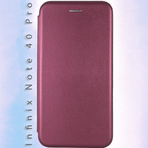 Чехол для мобильного телефона BeCover Exclusive Infinix Note 40 Pro (X6851) Red Wine (712222)