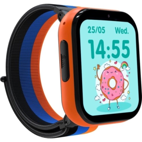 Смарт-часы Gelius Pro GP-PK008 (Rainbow) Black Kids smart watch with GPS/4G (Pro GP-PK008 (Rainbow) Black)
