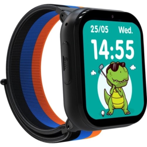 Смарт-часы Gelius Pro GP-PK008 (Rainbow) Black Kids smart watch with GPS/4G (Pro GP-PK008 (Rainbow) Black)