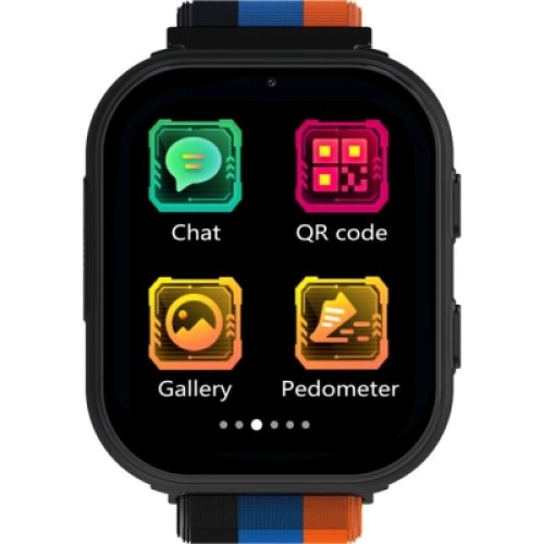 Смарт-часы Gelius Pro GP-PK008 (Rainbow) Black Kids smart watch with GPS/4G (Pro GP-PK008 (Rainbow) Black)