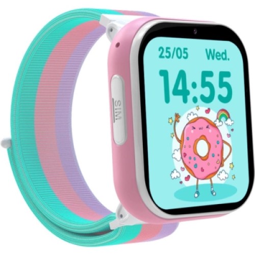 Смарт-часы Gelius Pro GP-PK008 (Rainbow) White Kids smart watch with GPS/4G (Pro GP-PK008 (Rainbow) White)