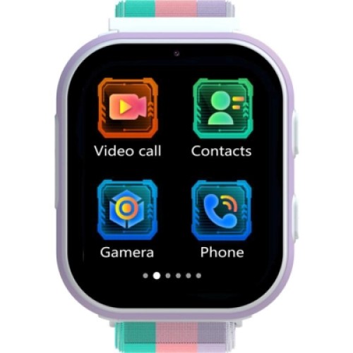 Смарт-часы Gelius Pro GP-PK008 (Rainbow) White Kids smart watch with GPS/4G (Pro GP-PK008 (Rainbow) White)