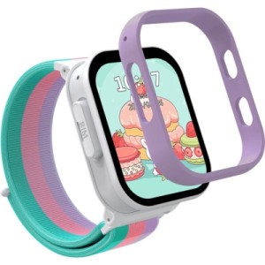 Смарт-часы Gelius Pro GP-PK008 (Rainbow) White Kids smart watch with GPS/4G (Pro GP-PK008 (Rainbow) White)