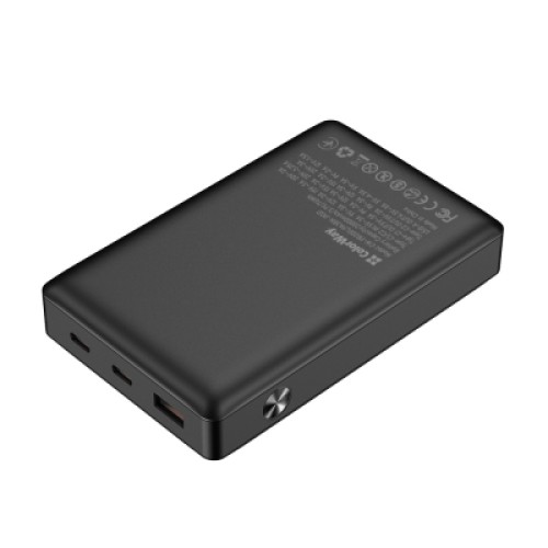 Батарея универсальная ColorWay 20 000 mAh PD/65W, QC/3.0, black (CW-PB200LPA3BK-PDD)