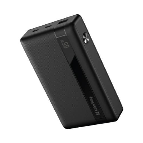 Батарея универсальная ColorWay 20 000 mAh PD/65W, QC/3.0, black (CW-PB200LPA3BK-PDD)