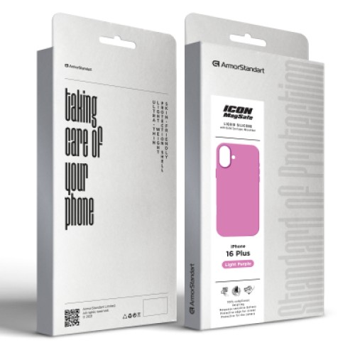 Чехол для мобильного телефона Armorstandart ICON2 MagSafe Apple iPhone 16 Plus Light Purple (ARM80187)