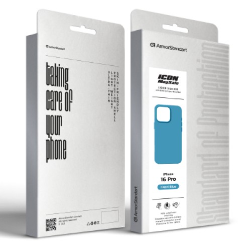 Чехол для мобильного телефона Armorstandart ICON2 MagSafe Apple iPhone 16 Pro Capri Blue (ARM80193)