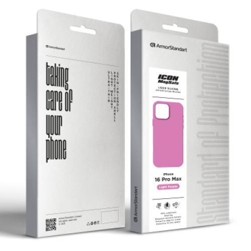 Чехол для мобильного телефона Armorstandart ICON2 MagSafe Apple iPhone 16 Pro Max Light Purple (ARM80197)