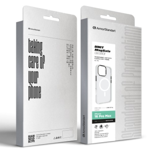 Чехол для мобильного телефона Armorstandart Unit MagSafe Apple iPhone 16 Pro Max Matte Clear (ARM78716)