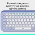 Клавиатура Logitech POP Icon Keys Bluetooth UA Lilac (920-013074)