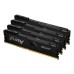 Модуль памяти для компьютера DDR4 128GB (4x32GB) 3200 MHz Fury Beast Black Kingston Fury (ex.HyperX) (KF432C16BBK4/128)