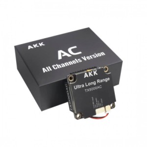 Видеопередатчик (VTX) AKK Ultra Long Range 5W 4.9G-6G 96CH (TX5000AC)