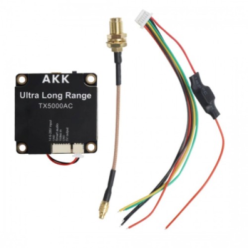 Видеопередатчик (VTX) AKK Ultra Long Range 5W 4.9G-6G 96CH (TX5000AC)