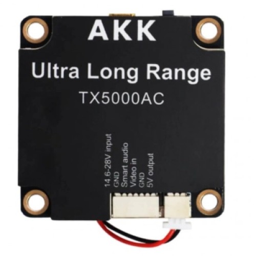 Видеопередатчик (VTX) AKK Ultra Long Range 5W 4.9G-6G 96CH (TX5000AC)