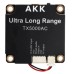 Видеопередатчик (VTX) AKK Ultra Long Range 5W 4.9G-6G 96CH (TX5000AC)