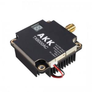 Видеопередатчик (VTX) AKK Ultra Long Range 8W 4.9G-6G 96CH (TX8000AC)