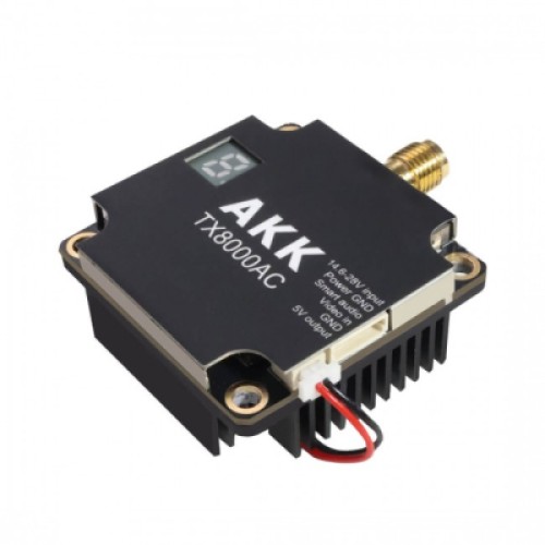 Відеопередавач (VTX) AKK Ultra Long Range 8W 4.9G-6G 96CH (TX8000AC)
