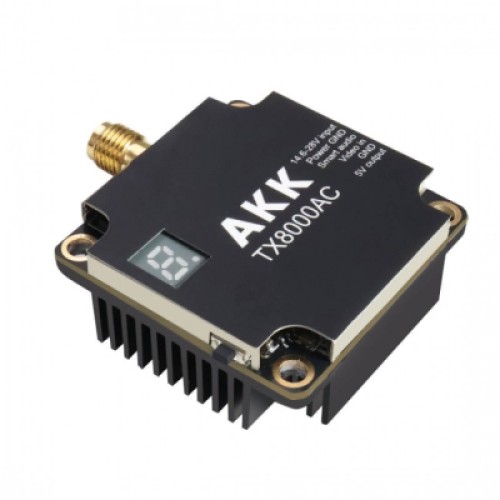 Відеопередавач (VTX) AKK Ultra Long Range 8W 4.9G-6G 96CH (TX8000AC)