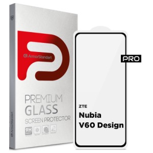 Стекло защитное Armorstandart Pro ZTE Nubia V60 Design Black (ARM78906)