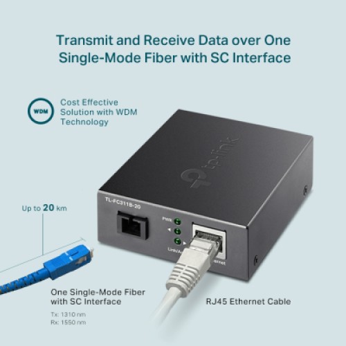 Медиаконвертер TP-Link FC311B-2