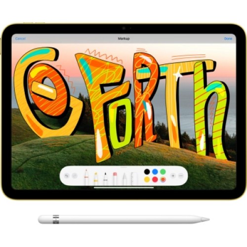 Планшет Apple iPad 10.9" 2024 Wi-Fi 64GB Silver (MCM74NF/A)