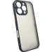 Чехол для мобильного телефона Dengos Matte iPhone 16 Pro (black) (DG-TPU-MATT-150)