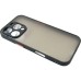 Чехол для мобильного телефона Dengos Matte iPhone 16 Pro (black) (DG-TPU-MATT-150)