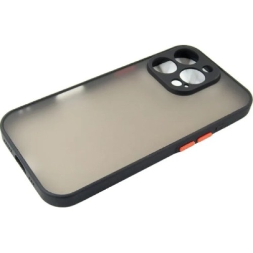 Чехол для мобильного телефона Dengos Matte iPhone 16 Pro (black) (DG-TPU-MATT-150)