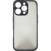 Чехол для мобильного телефона Dengos Matte iPhone 16 Pro (black) (DG-TPU-MATT-150)