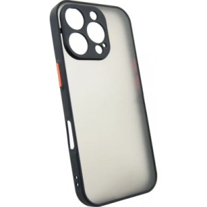 Чехол для мобильного телефона Dengos Matte iPhone 16 Pro Max (black) (DG-TPU-MATT-151)
