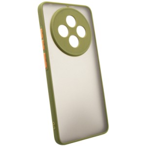 Чехол для мобильного телефона Dengos Matte Oppo Reno 12 F/FS (Green) (DG-TPU-MATT-148)