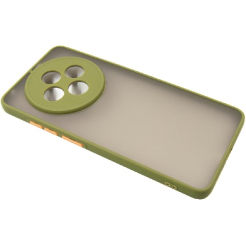 Чехол для мобильного телефона Dengos Matte Oppo Reno 12 F/FS (Green) (DG-TPU-MATT-148)