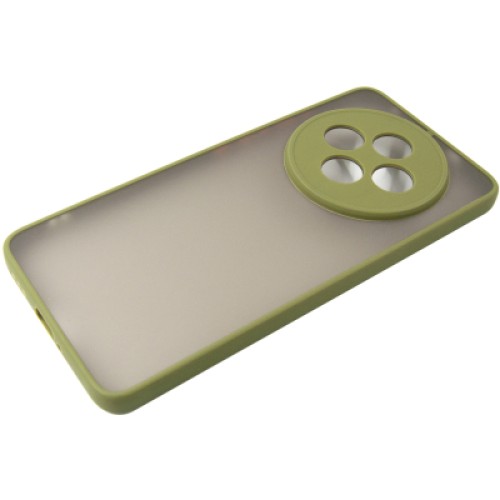 Чехол для мобильного телефона Dengos Matte Oppo Reno 12 F/FS (Green) (DG-TPU-MATT-148)