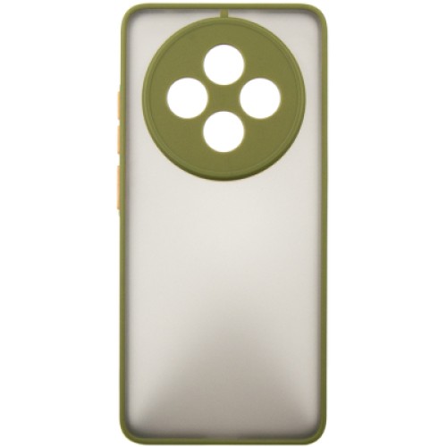 Чехол для мобильного телефона Dengos Matte Oppo Reno 12 F/FS (Green) (DG-TPU-MATT-148)