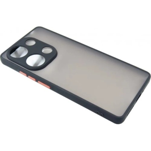 Чехол для мобильного телефона Dengos Matte POCO M6 Pro 4G (black) (DG-TPU-MATT-149)